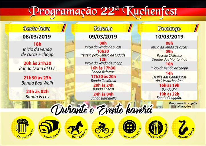 22ª Kuchenfest - Panfletos 2