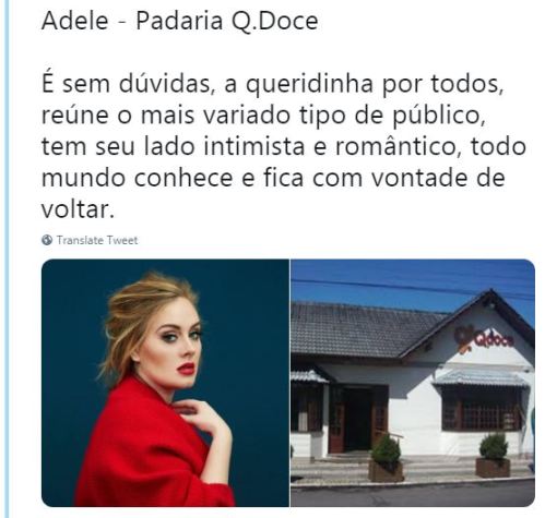 Adele - Padaria Q Doce