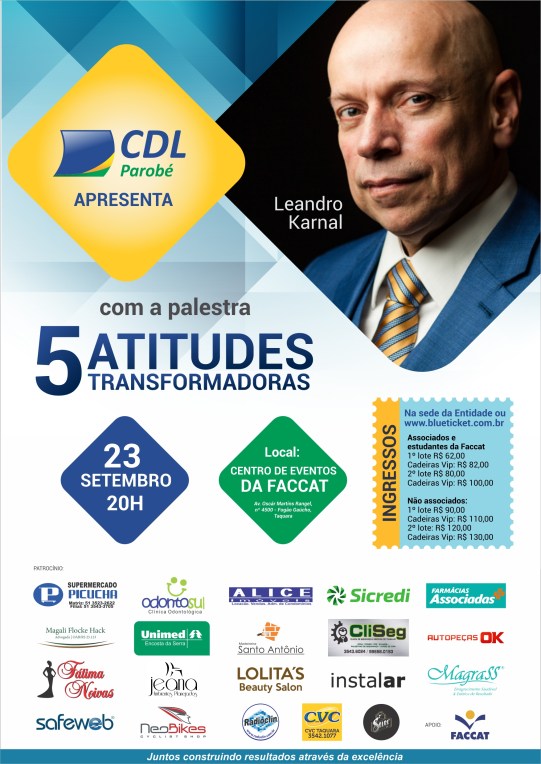 Cartaz A3 Leandro Karnal