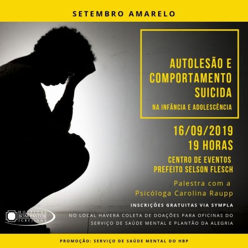 autolesão e comportamento suicida