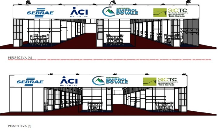 Estande Projeto Fornece 2020