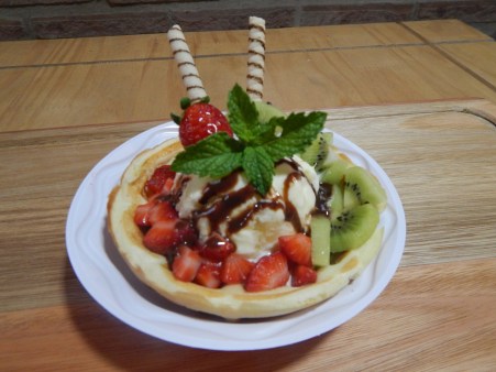 Sabor Caliente Waffle Bowl