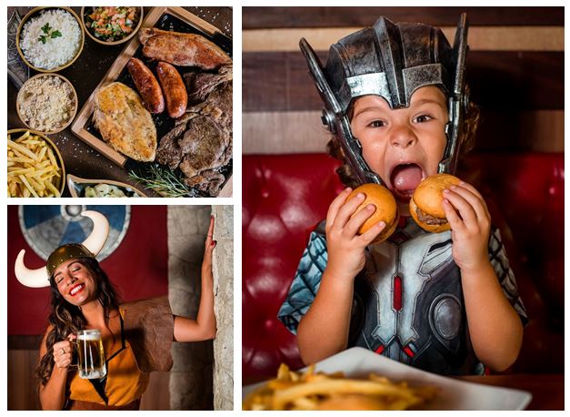 Melhores reataurantes temáticos Vikings