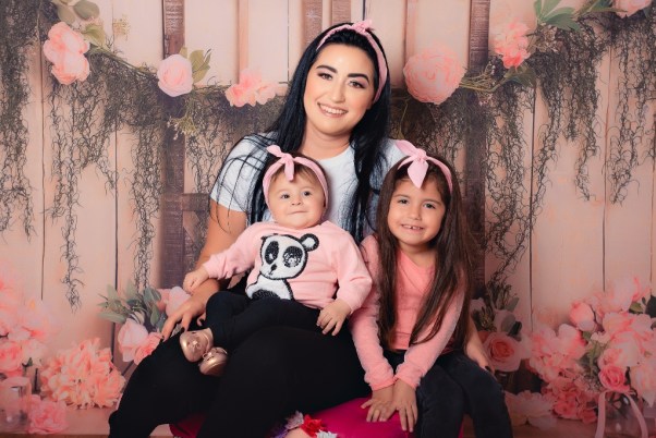 Indiara Mattos Filhas Nathalli e Méllani - Lucas Lourenço