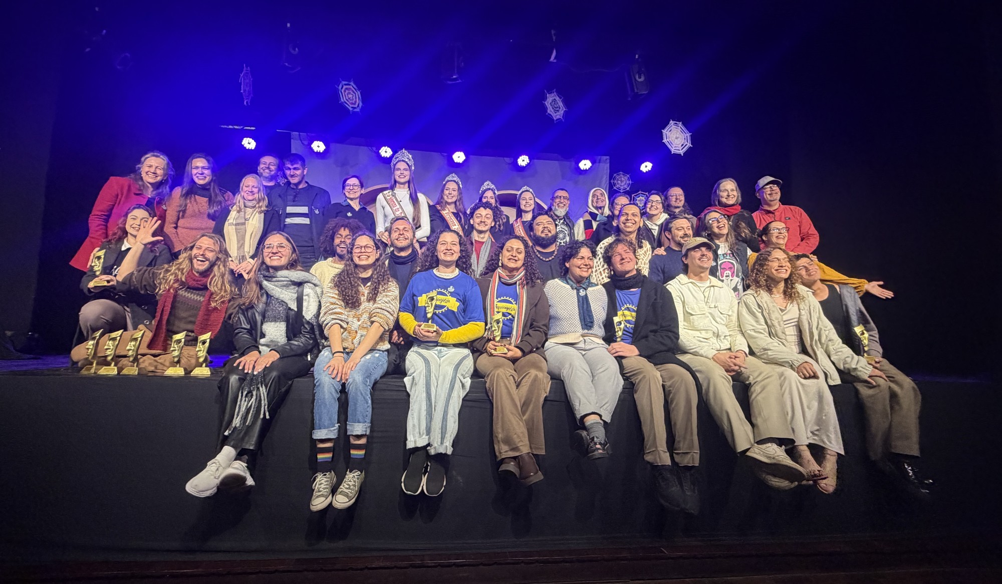 Noite de premiação celebra o teatro nacional no 33º Festivale em Rolante