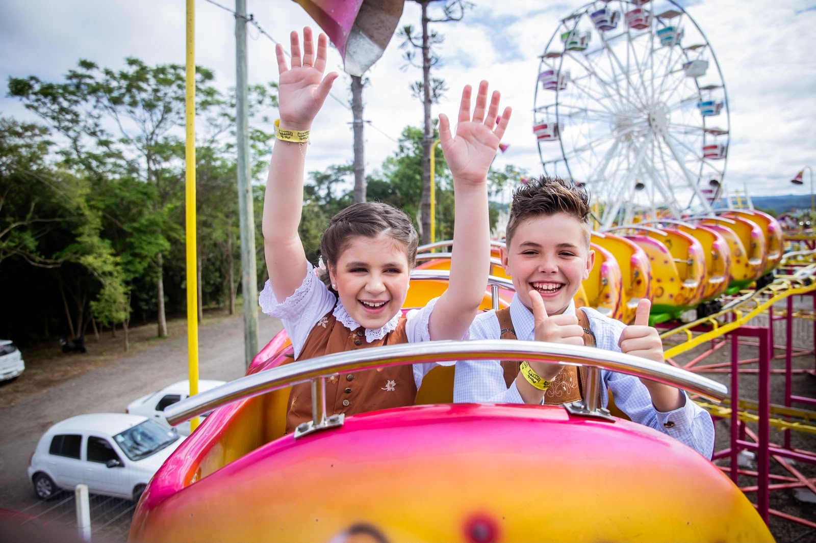 Kindertag leva diversão e novas experiências às crianças na 37ª Oktoberfest de Igrejinha